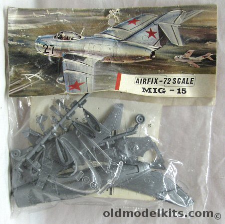 Airfix 1/72 Mig-15 Fagot - Polish or USSR Air Forces - Bagged, 97 plastic model kit